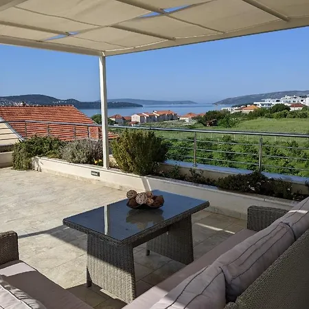 Modern Design With Pool And Beautiful Sea View Trogir